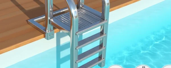 échelle pratique pour piscine